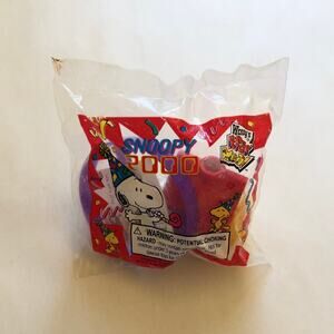 Vintage Snoopy Helicopter Doghouse 2000 Wendy’s Woodstock Peanuts Charlie Brown